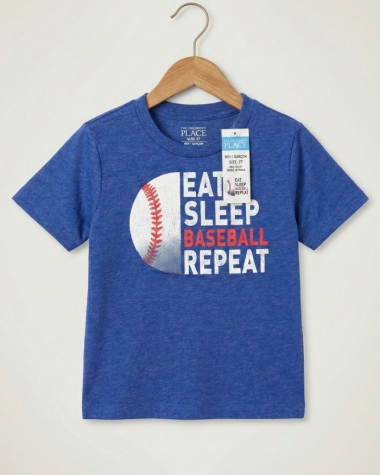 Áo Thun Bé Trai - Hình Baseball