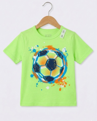 Áo Thun Bé Trai - Hình Quả Bóng