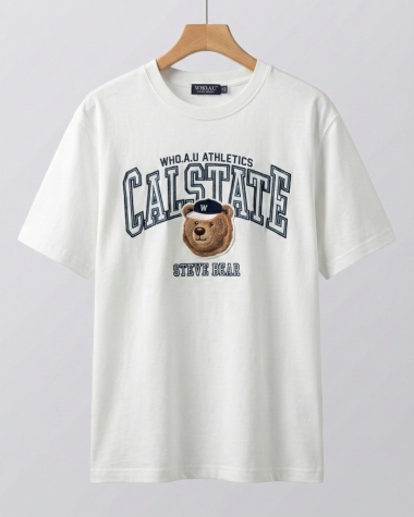 Áo Thun Nam WHO.AU – Màu Trắng