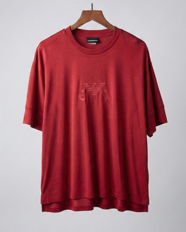 Áo thun Emporio nam màu đỏ