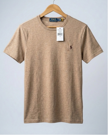 Áo Thun Nam Màu Tan Heather