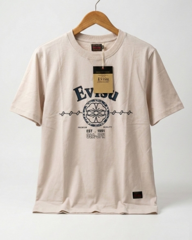 Áo Thun Nam Evisu Chính Hãng - Họa Tiết OSA-JPN