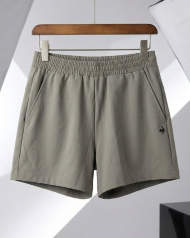 Quần Short Lecoq Unisex - màu xám nâu