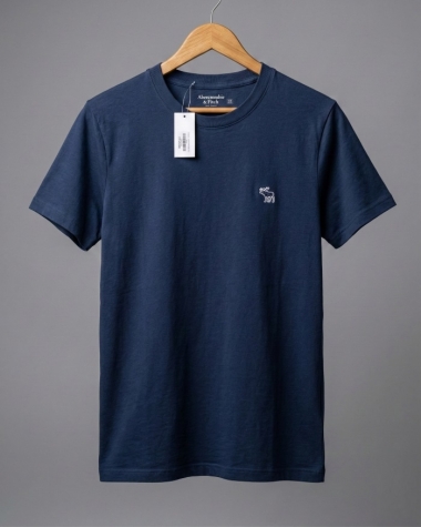 Áo Thun Nam Abercrombie - Xanh Mực