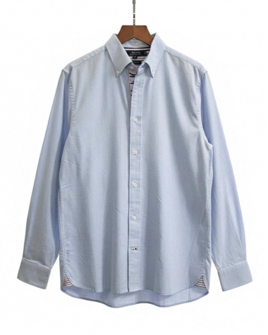 Sơ mi nam Tomy Oxford xanh nhạt