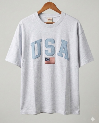 Áo Thun Nam Who.AU Steve Bear – Màu Xám