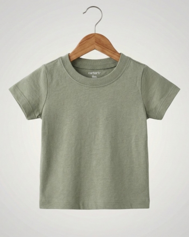 Áo Thun Carter's Bé Trai Màu Xanh Olive