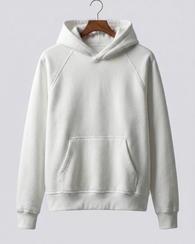 Áo Hoodie Nam A&F – Màu Trắng