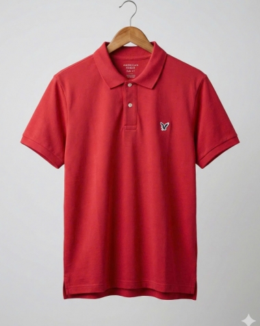 Áo Thun Polo Nam American Eagle màu đỏ