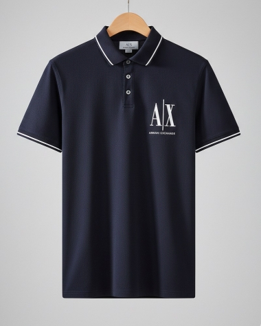 Polo Armani Echange màu xanh đen