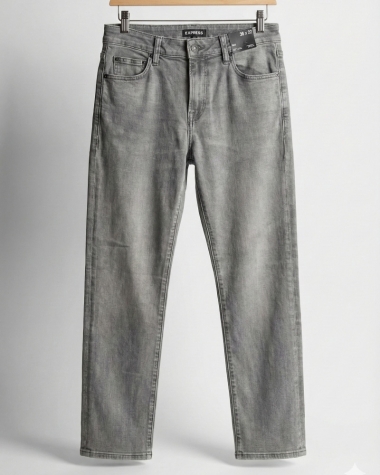 Quần Jean Nam Express Slim Xám
