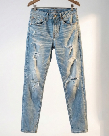 Jean AE Athletic xanh sáng