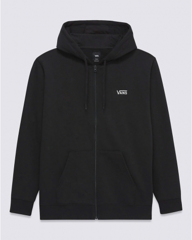 Áo Khoác Nỉ Vans Chính Hãng Đen Full-Zip