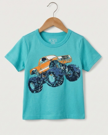 Áo Thun Bé Trai -  Xe Monster Truck