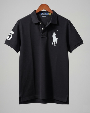 Polo nam Ralph Big Pony đen