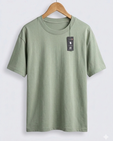 Áo Thun Relaxed Essential Tee - Xanh Sage