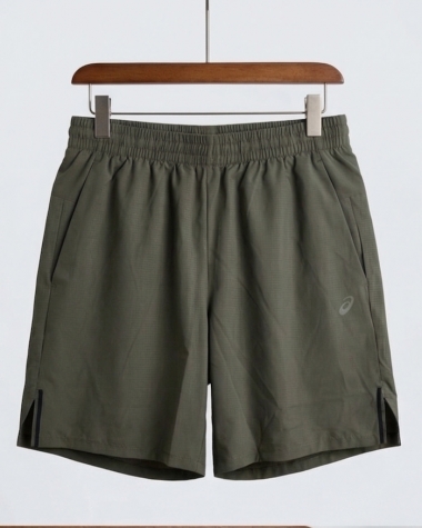 Quần Short Thể Thao Nam Asics Màu Rêu