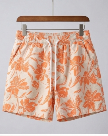 Quần Short Đi Biển American Eagle Họa Tiết Hoa - Có Lót Lưới