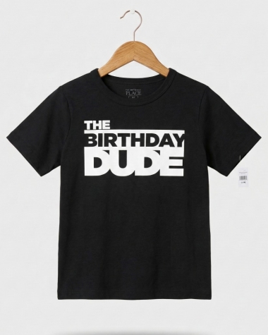 Áo Thun Bé Trai "The Birthday Dude"