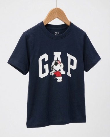 Áo Thun Bé Trai GAP In Hình Snoopy Sành Điệu
