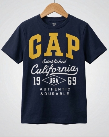 Áo Thun Bé Trai GAP California 1969 - Xanh Navy