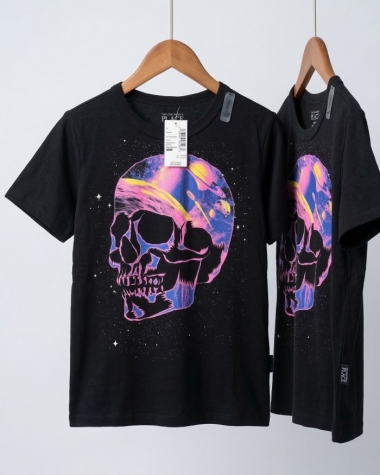 Áo Thun Bé Trai - Hình Đầu Lâu