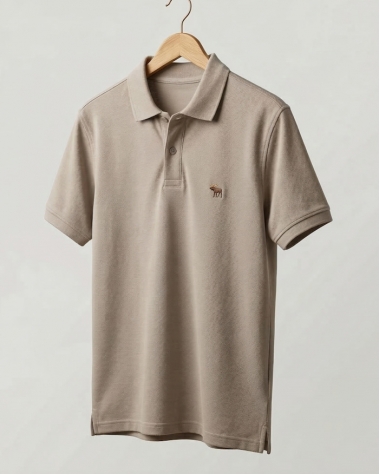 Áo Polo Nam Abercrombie & Fitch - Màu nâu