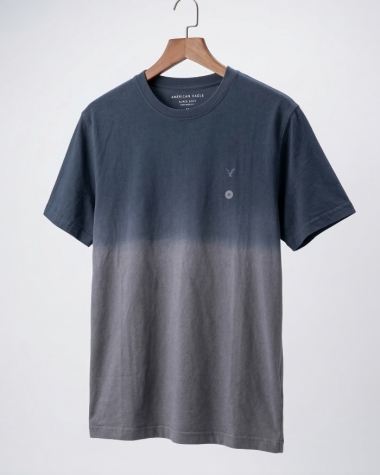 Áo Thun Nam American Eagle Super Soft - Phối Màu Ombre