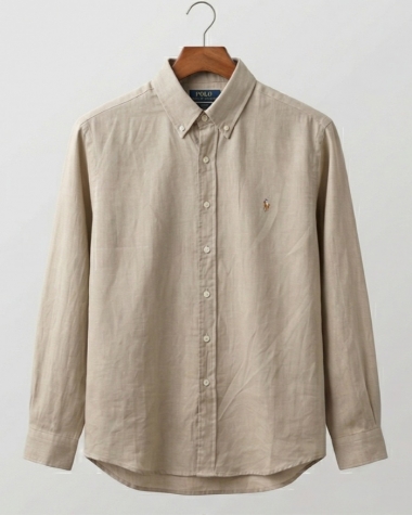 Áo Sơ Mi Ralph Lauren Linen – Màu Cát