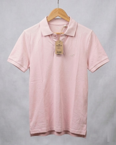 Áo Polo Hollister Nam Slim Fit Màu Hồng