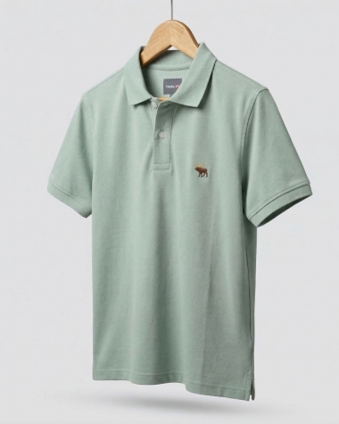 Polo Abercrombie xanh cốm