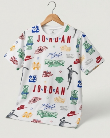 Áo Thun Jordan Bé Trai Họa Tiết NBA All