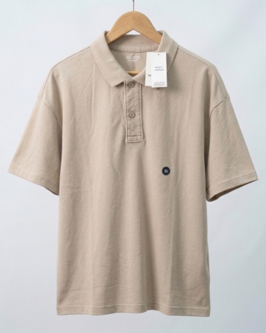 Áo Polo Hollister Nam Boxy Crop Vải Cá Sấu