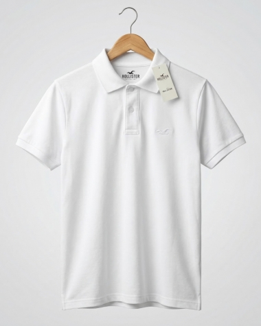 Áo Polo Hollister Classic – White
