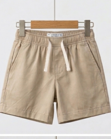 Quần Short Khaki Bé Trai Gap – Màu Be