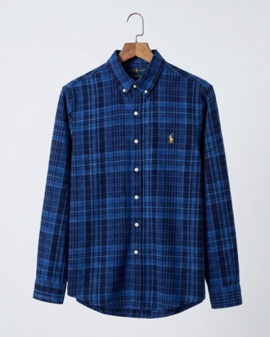 Áo Sơ Mi Ralph Slim Fit - Xanh Navy