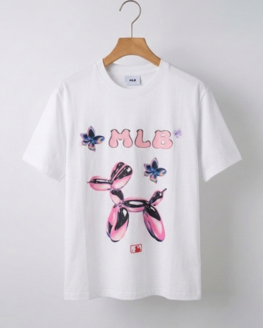 Áo thun nam MLB màu trắng