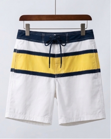 Quần Short Đi Biển American Eagle - Sọc Trắng
